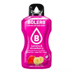 Banana+Strawberry - Box of 12 Sachets (12x9g) sugar-free drink - BOLERO®