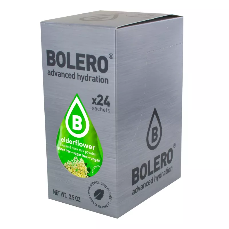 Elderflower - Box of 24 Sachets (24x3g) sugar-free drink - BOLERO®