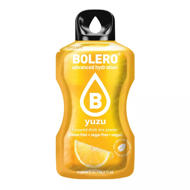 Yuzu - 3g Sachet for 500ml of ready sugar-free drink - BOLERO®