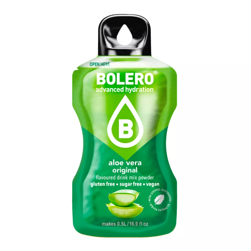 Aloe Vera - 3g Sachet for 500ml of ready sugar-free drink - BOLERO®