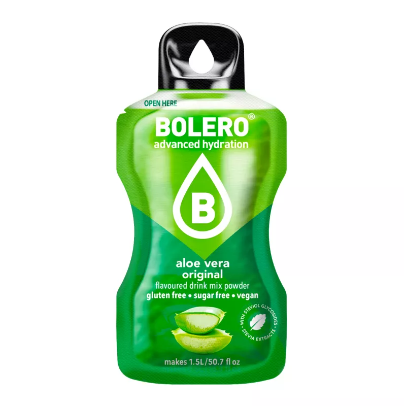 Aloe Vera - 9g Sachet for 1500ml of ready sugar-free drink - BOLERO®