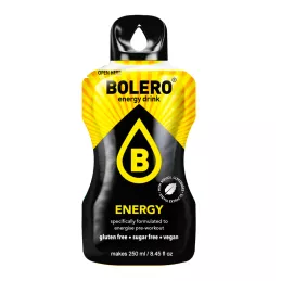 Energy - 7g, Sachet for 250ml of ready sugar-free energetic drink - BOLERO®