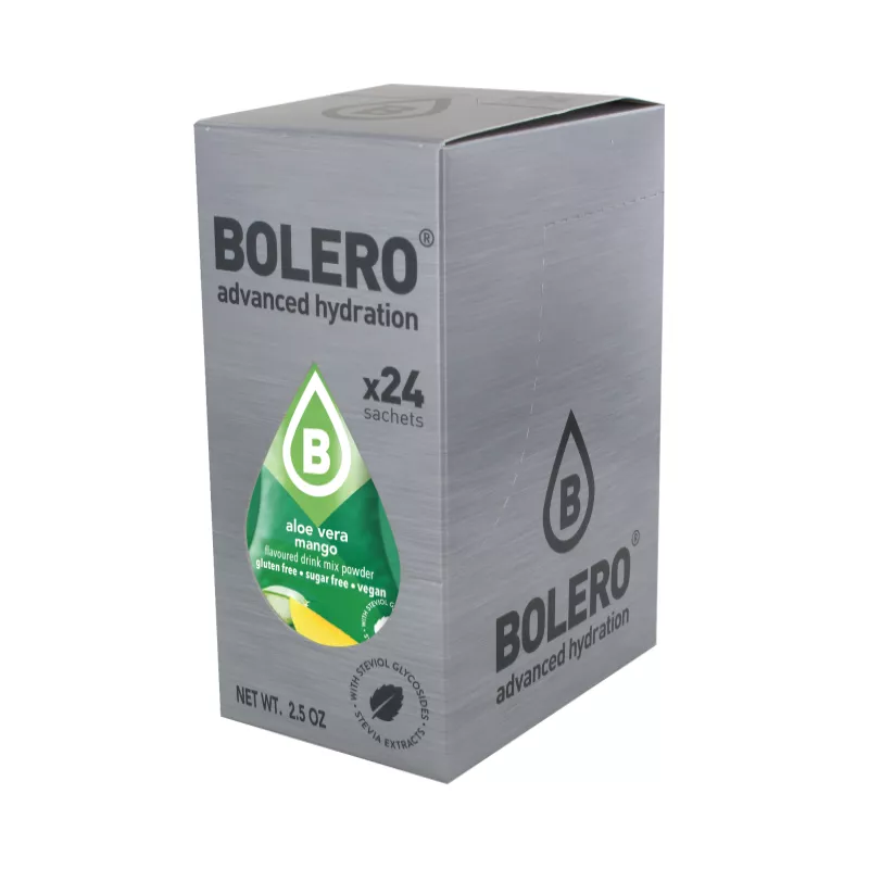 Aloe Vera+Mango - Box of 24 Sachets (24x3g) sugar-free drink - BOLERO®