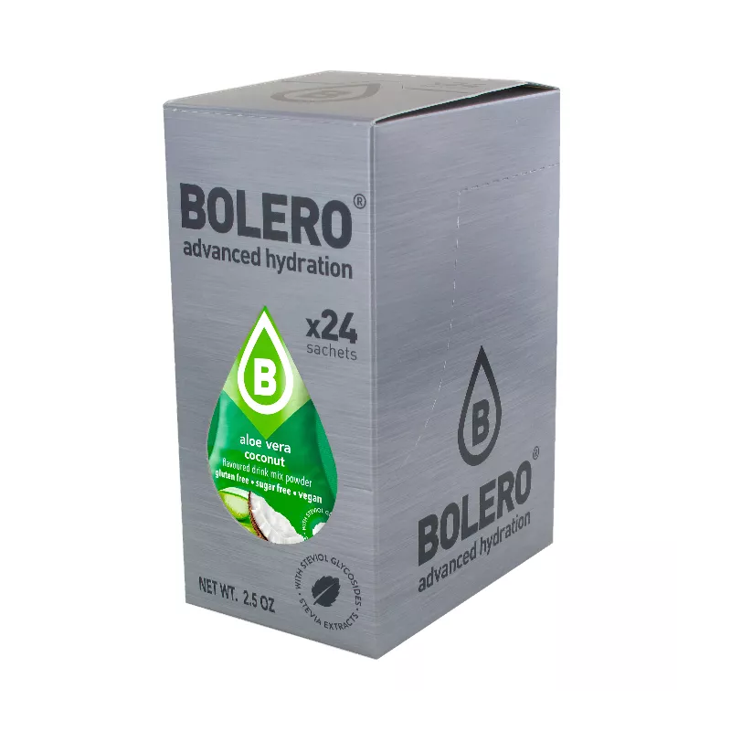 Aloe Vera+Coconut - Box of 24 Sachets (24x3g) sugar-free drink - BOLERO®