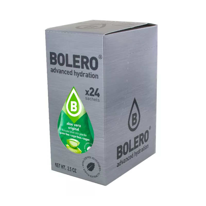 Aloe Vera  - Box of 24 Sachets (24x3g) sugar-free drink - BOLERO®