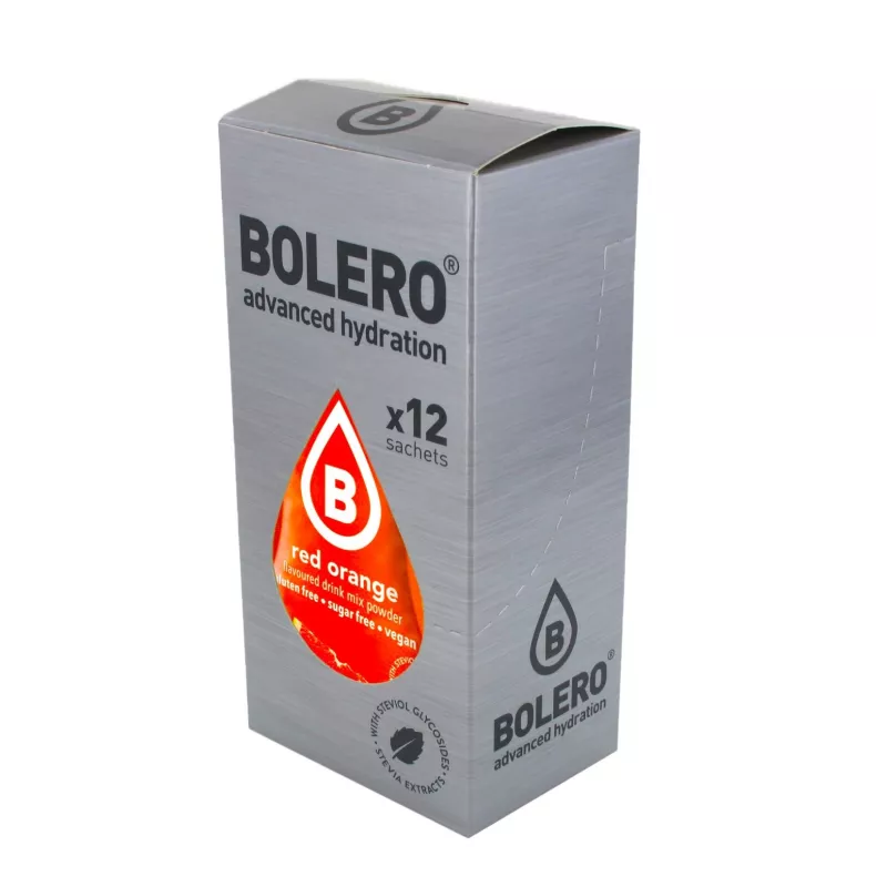 Red Orange - Box of 12 Sachets (12x3g) sugar-free drink - BOLERO®