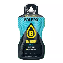 Energy Blue - Box of 6 Sachets (6x7g) sugar-free energetic drink - BOLERO®