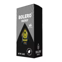 Energy Mango - Box of 6 Sachets (6x7g) sugar-free energetic drink - BOLERO®