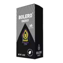 Energy Power Punch- Box of 6 Sachets (6x7g) sugar-free energetic drink - BOLERO®