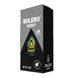 Energy Watermelon - Box of 6 Sachets (6x7g) sugar-free energetic drink - BOLERO®