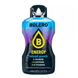 0) Energy 6 flavours - Box of 6 Sachets (6x7g) sugar-free energetic drink - BOLERO®