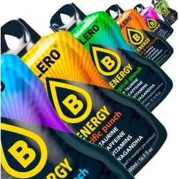 0) Energy 6 flavours - Box of 6 Sachets (6x7g) sugar-free energetic drink - BOLERO®