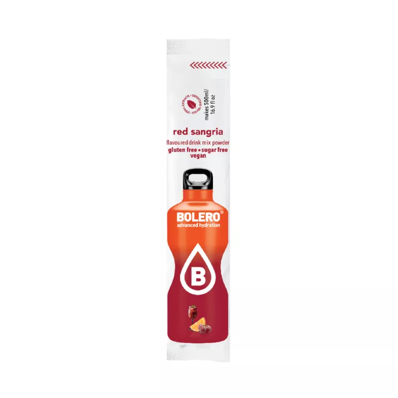 Red Sangria - 3g Sachet for 500ml of ready sugar-free drink - BOLERO®