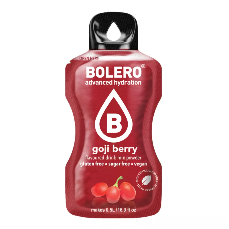 Goji Berry - 9g Sachet for 1500ml of ready sugar-free drink - BOLERO®