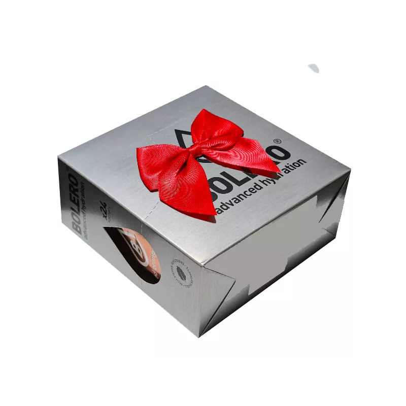 9a) 24 Flavours - Box of 24 Large Sachets (24x9g) with Satin Bow, sugar-free drink - BOLERO®