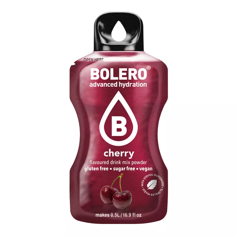 Cherry - 9g Sachet for 1500ml of ready sugar-free drink - BOLERO®