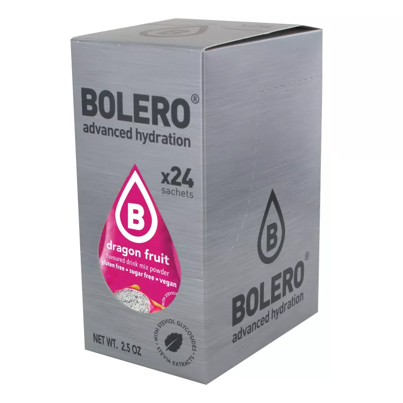 Dragon Fruit - Box of 24 Sachets (24x3g) sugar-free drink - BOLERO®