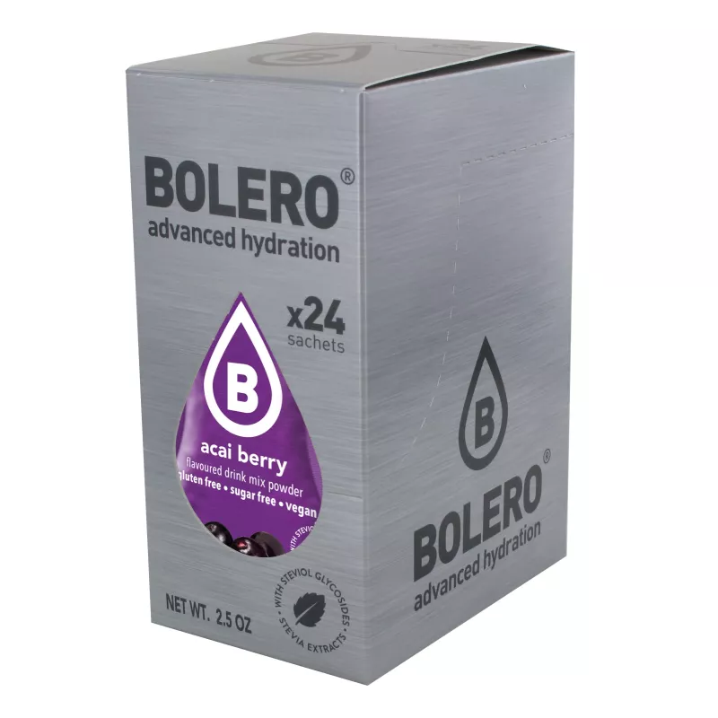 Acai Berry - Box of 24 Sachets (24x3g) sugar-free drink - BOLERO®