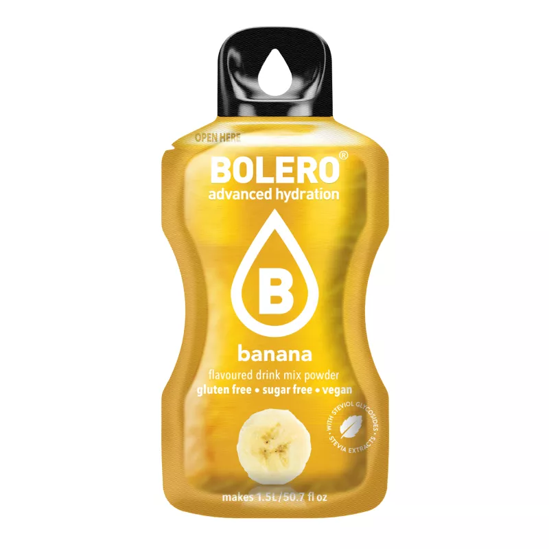 Banana - 9g Sachet for 1500ml of ready sugar-free drink - BOLERO®