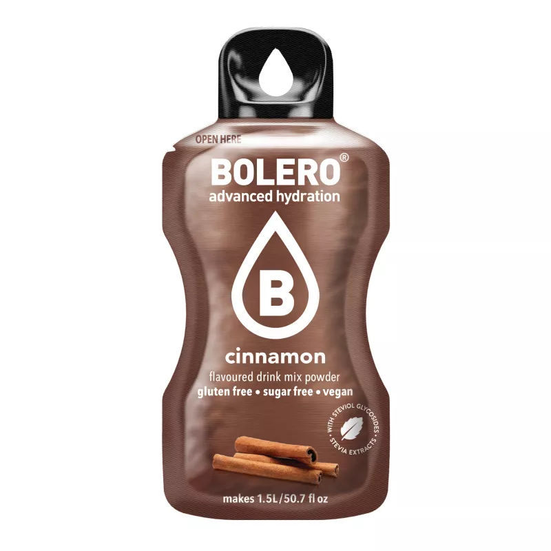 Cinnamon - 9g Sachet for 1500ml of ready sugar-free drink - BOLERO®