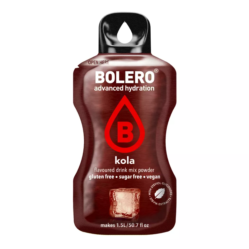 Cola/Kola - 9g Sachet for 1500ml of ready sugar-free drink - BOLERO®