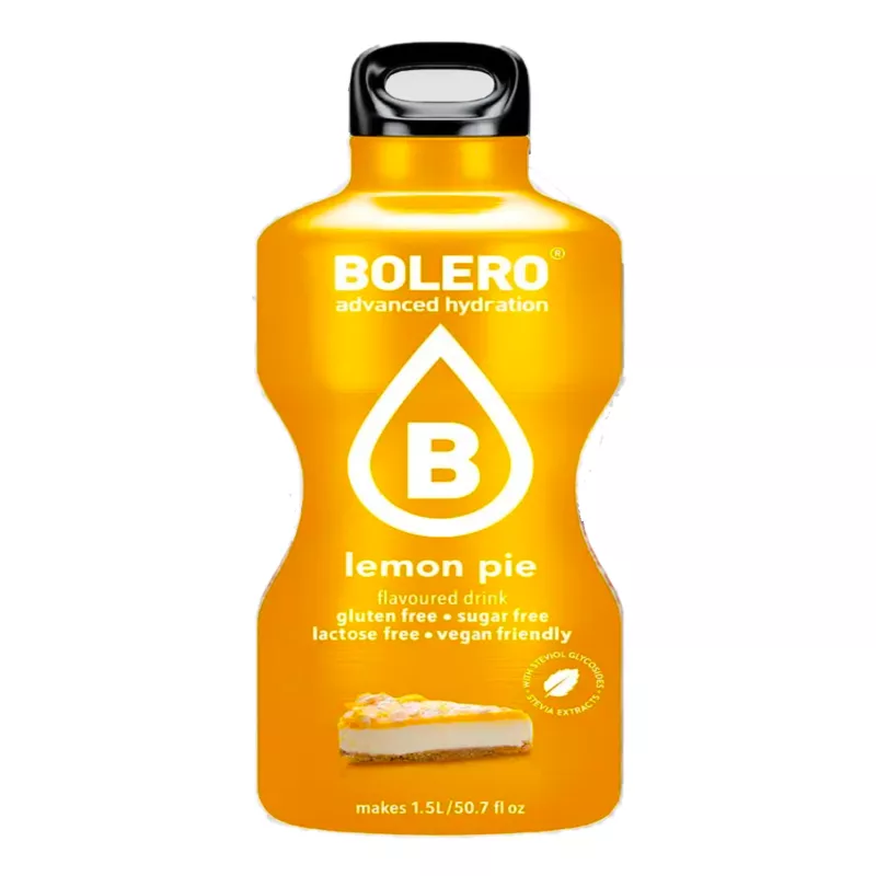 Lemon Pie - 9g Sachet for 1500ml of ready sugar-free drink - BOLERO®