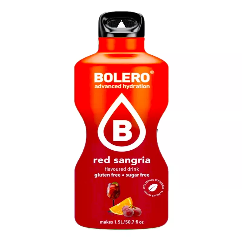 Red Sangria - 9g Sachet for 1500ml of ready sugar-free drink - BOLERO®