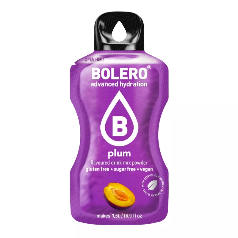 Plum - 3g Sachet for 500ml of ready sugar-free drink - BOLERO®