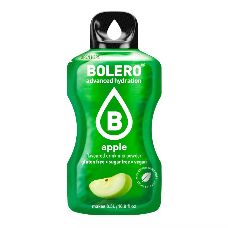 Apple - 3g Sachet for 500ml of ready sugar-free drink - BOLERO®