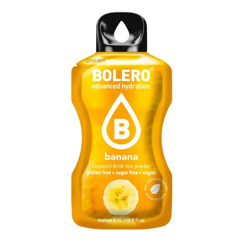 Banana - 3g Sachet for 500ml of ready sugar-free drink - BOLERO®