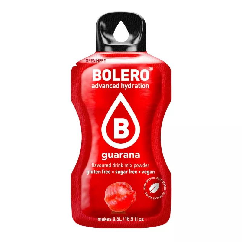 Guarana - 3g Sachet for 500ml of ready sugar-free drink - BOLERO®