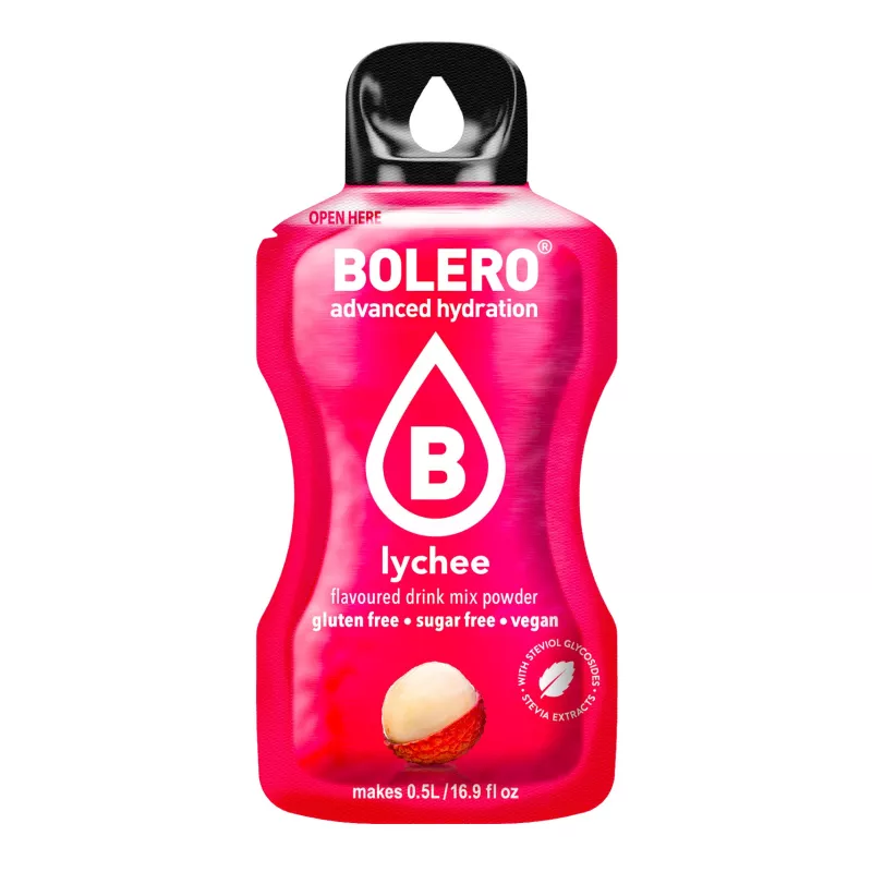 Lychee - 3g Sachet for 500ml of ready sugar-free drink - BOLERO®