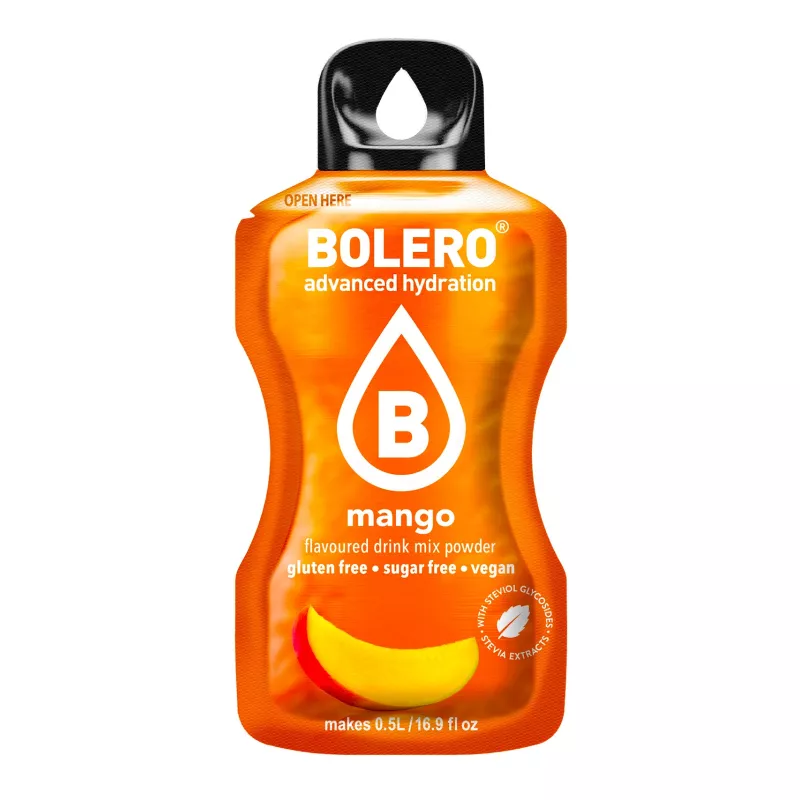 Mango - 3g Sachet for 500ml of ready sugar-free drink - BOLERO®