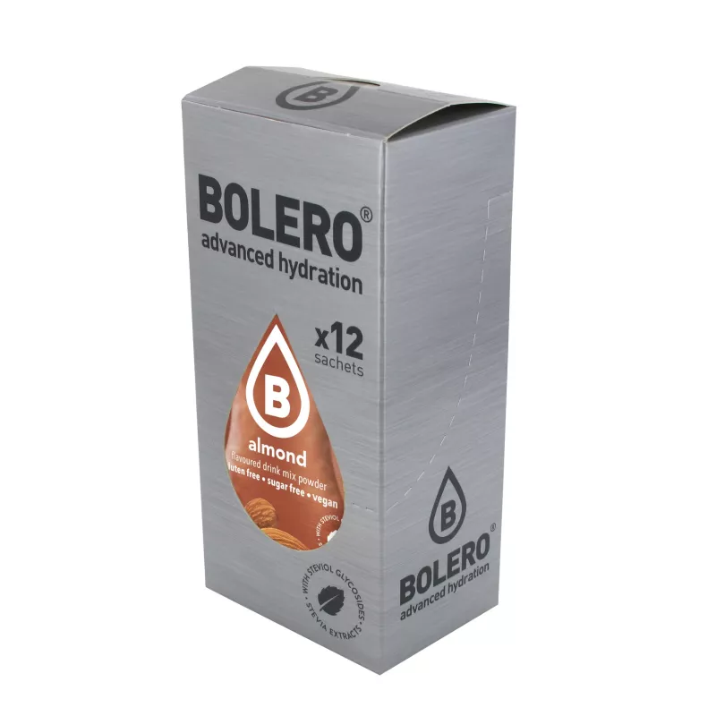 Almond - Box of 12 Sachets (12x3g) sugar-free drink - BOLERO®