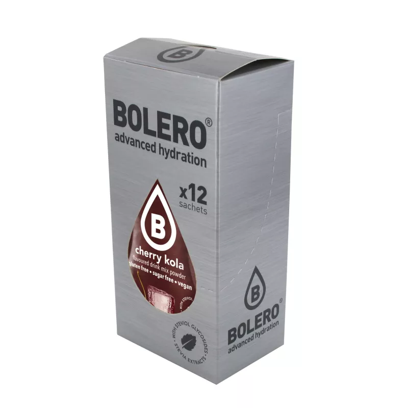 Cherry+Cola - Box of 12 Sachets (12x3g) sugar-free drink - BOLERO®