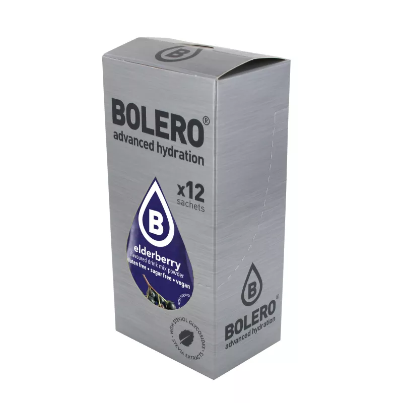 Elderberry - Box of 12 Sachets (12x3g) sugar-free drink - BOLERO®