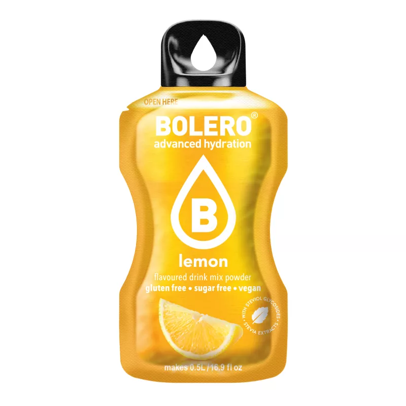 Lemon  - 3g Sachet for 500ml of ready sugar-free drink - BOLERO®