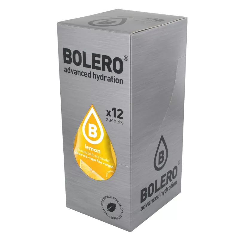 Lemon - Box of 12 Sachets (12x9g) sugar-free drink - BOLERO®