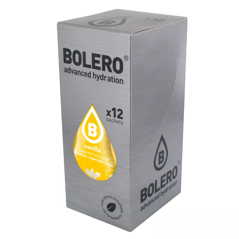 Vanilla - Box of 12 Sachets (12x9g) sugar-free drink - BOLERO®