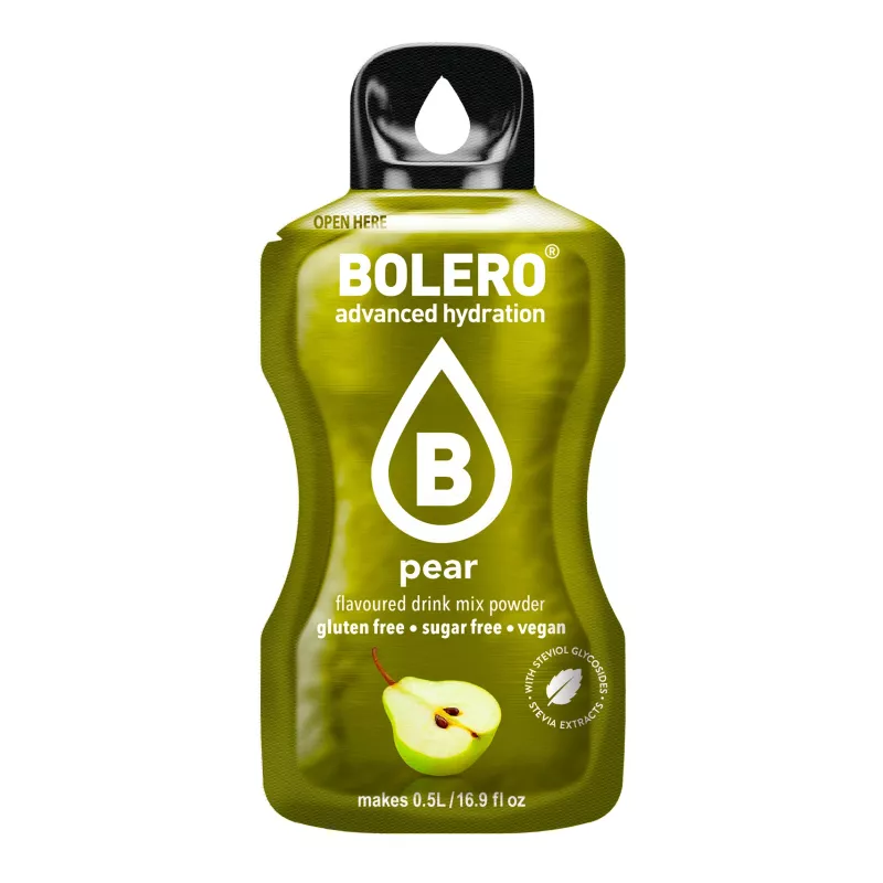 Pear - 3g Sachet for 500ml of ready sugar-free drink - BOLERO®