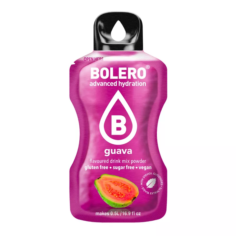 Guava - 3g Sachet for 500ml of ready sugar-free drink - BOLERO®