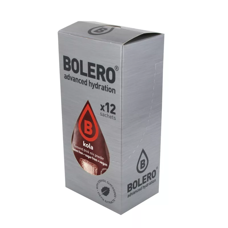 Cola/Kola - Box of 12 Sachets (12x3g) sugar-free drink - BOLERO®