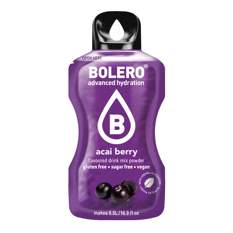 Acai Berry - 3g Sachet for 500ml of ready sugar-free drink - BOLERO®