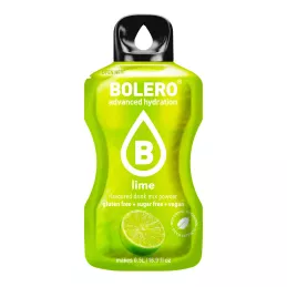 Lime - Box of 12 Sachets (12x3g) sugar-free drink - BOLERO®