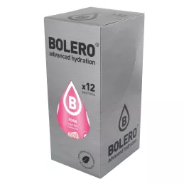 Rose - Box of 12 Sachets (12x9g) sugar-free drink - BOLERO®