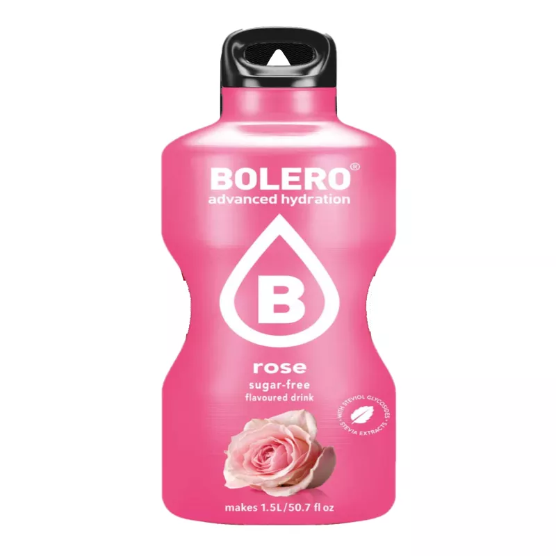 Rose - 9g Sachet for 1500ml of ready sugar-free drink - BOLERO®